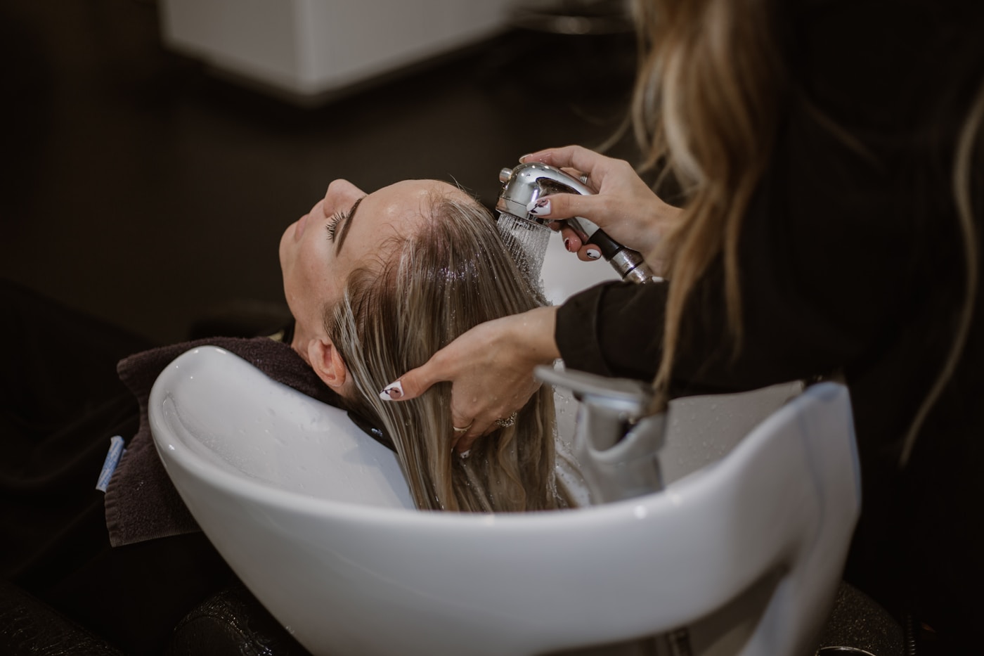 A lineup in the chair. Straight razor at the hairline.