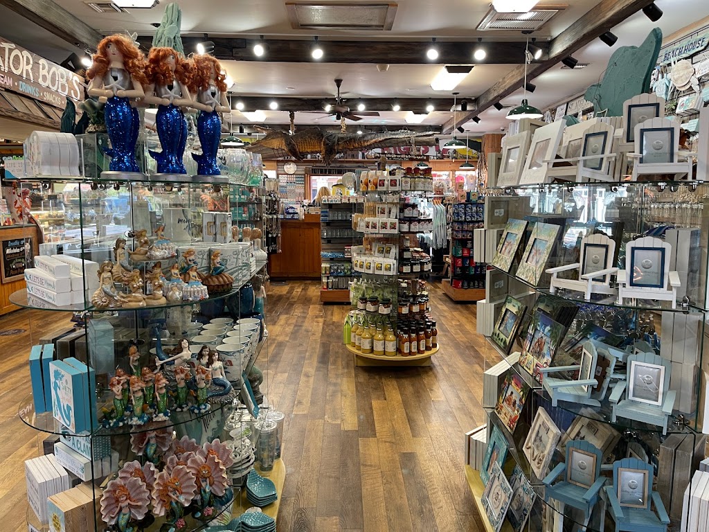 Our snack aisle: cold drinks, sauces, and Florida bits