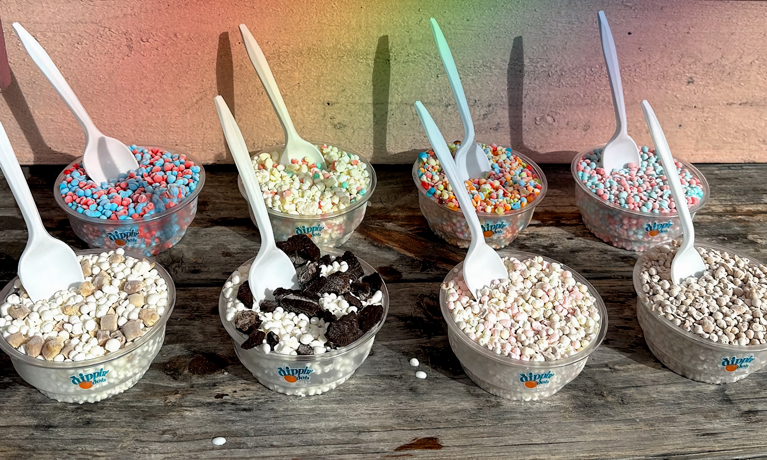 Cups of our Dippin Dots