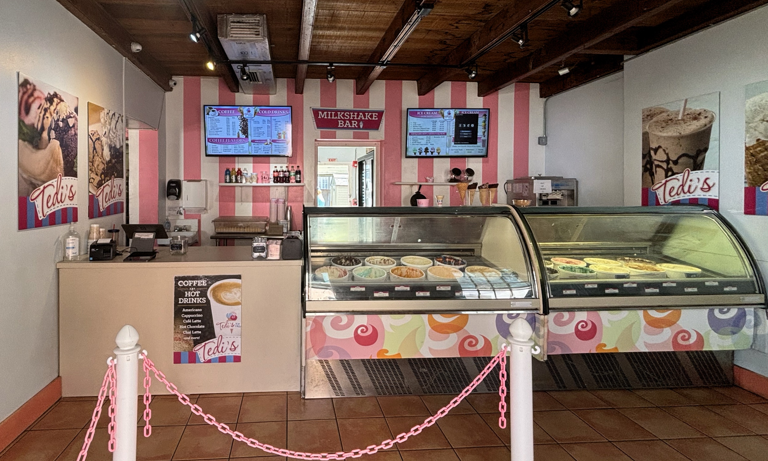 Our cases and the milkshake bar