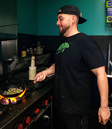 Michael Ugarte, owner and chef