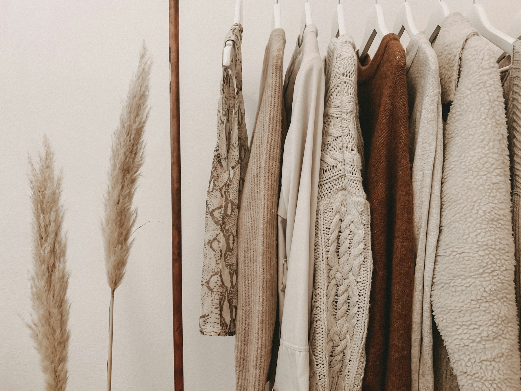 Textiles on the rack